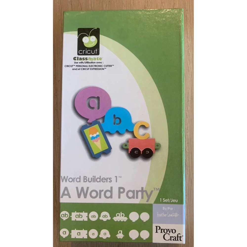 A WORD PARTY Cricut Retired 2011
